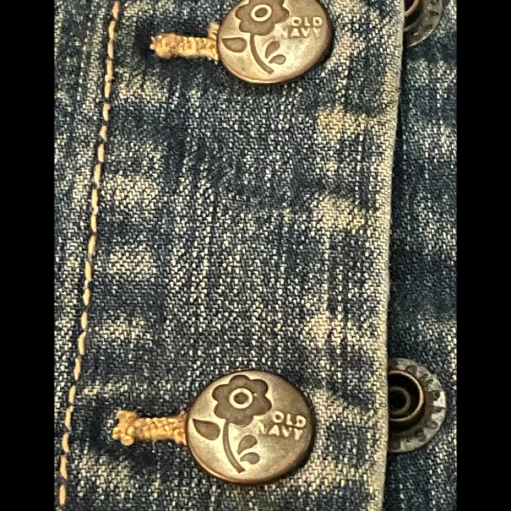 Old Navy  ruffled girls Jean Jacket  12-18 months